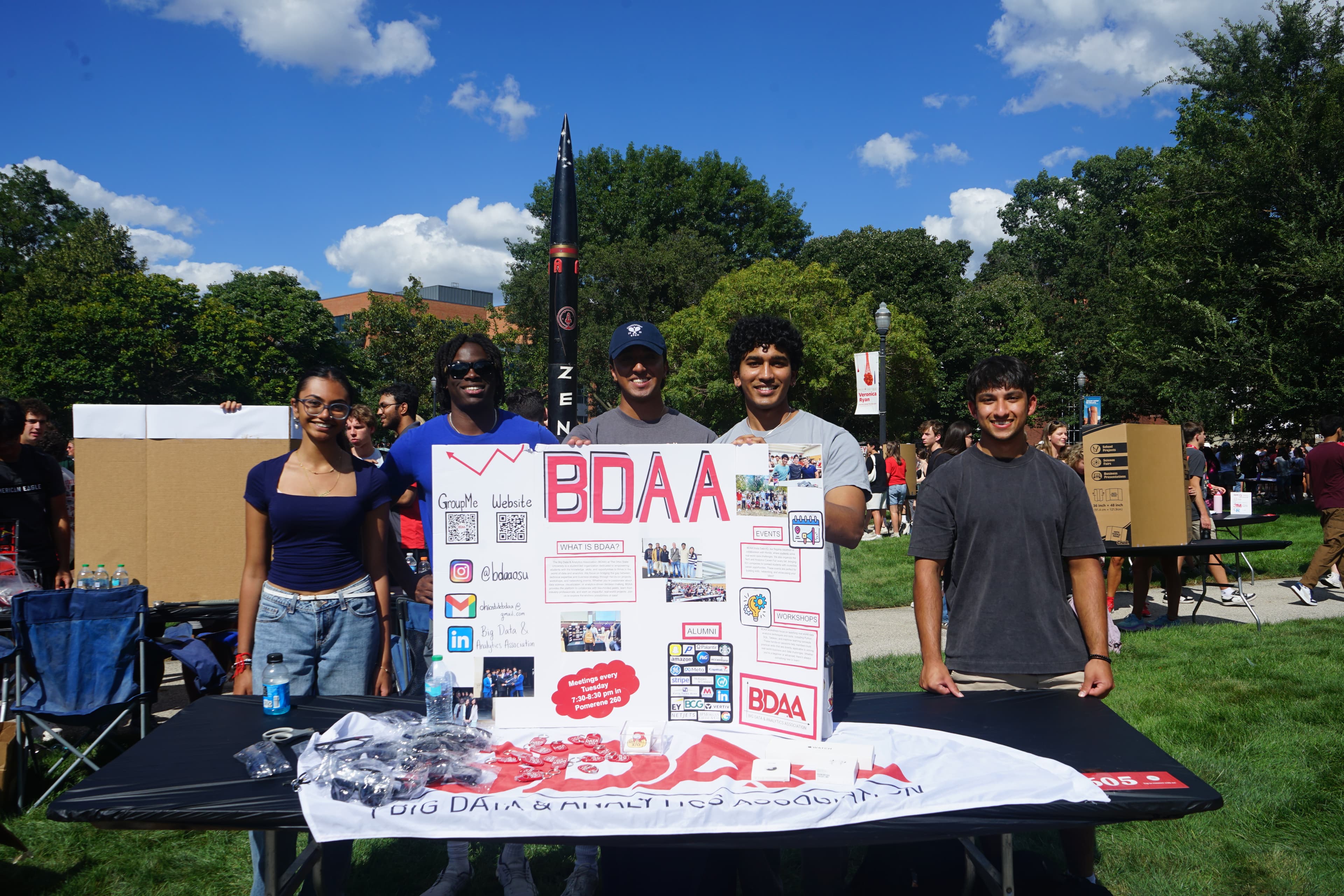 Community building activities at BDAA